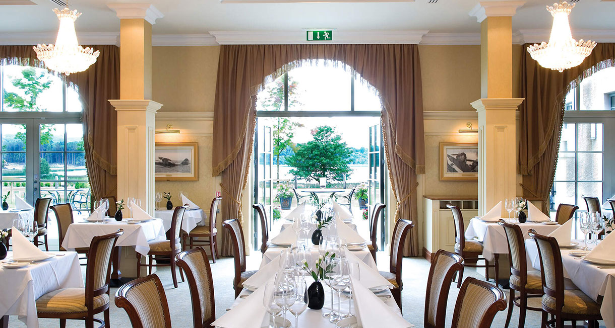 Dining at Lough Erne Resort