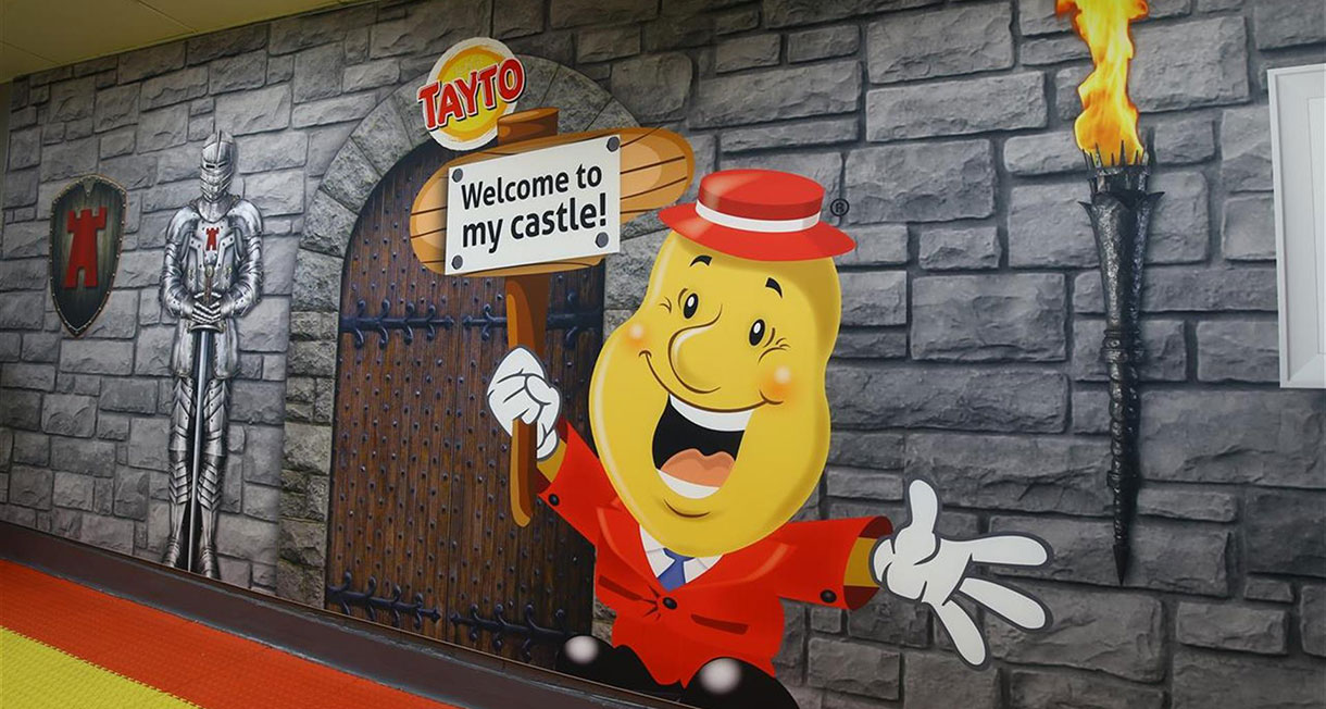 Mr Tayto at Tayto Castle